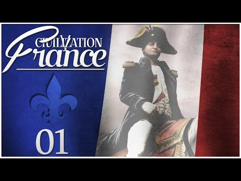 Civilization 5 - Vox Populi as France - Episode 1 ...Surrounded by Warmongers...