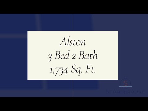 Alston Floor Plan