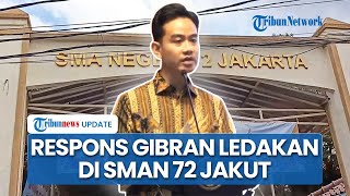 Gibran Soroti Ledakan di SMAN 72 yang Diduga Pelakunya Korban Bullying: Kesehatan Mental Penting