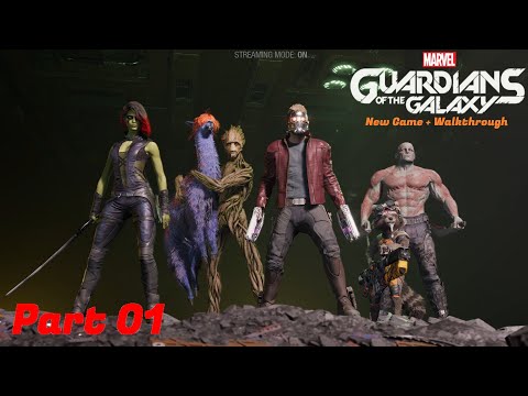 Marvel's Guardians of the Galaxy | New Game + Walkthrough with MCU Outfits Part 1 | 4K 60fps