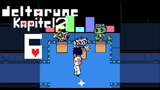 Let's Play Deltarune Kapitel 2 #6 Mit Noelle in der Stadt
