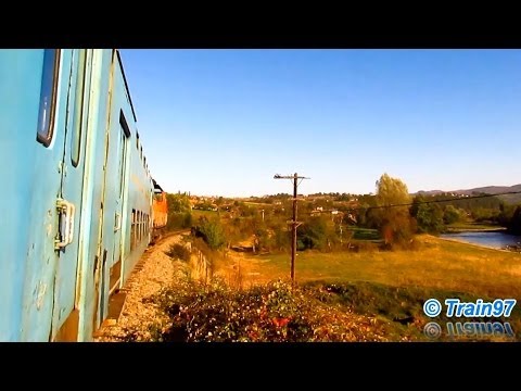 Autumn Landscapes in Apuseni Mountains Seen from Train