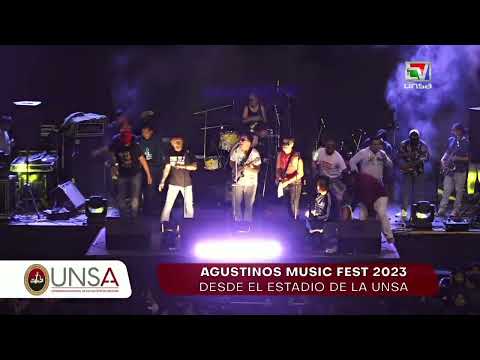 X Dinero en vivo en el Festival de la Juventud UNSA 2023