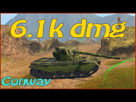 WOT Blitz / Conway / 2 frags / 6.1k dmg