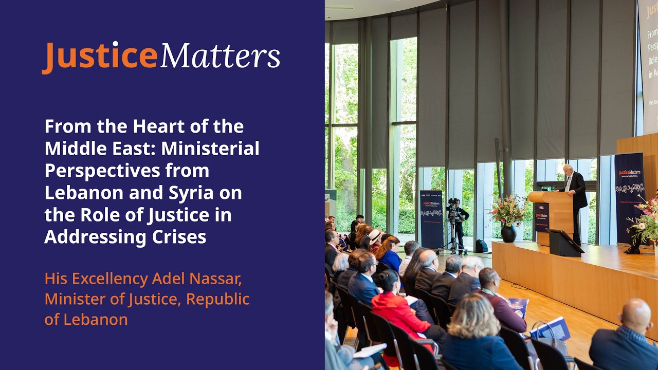 Justice Matters 2026 - HE Adel Nassar