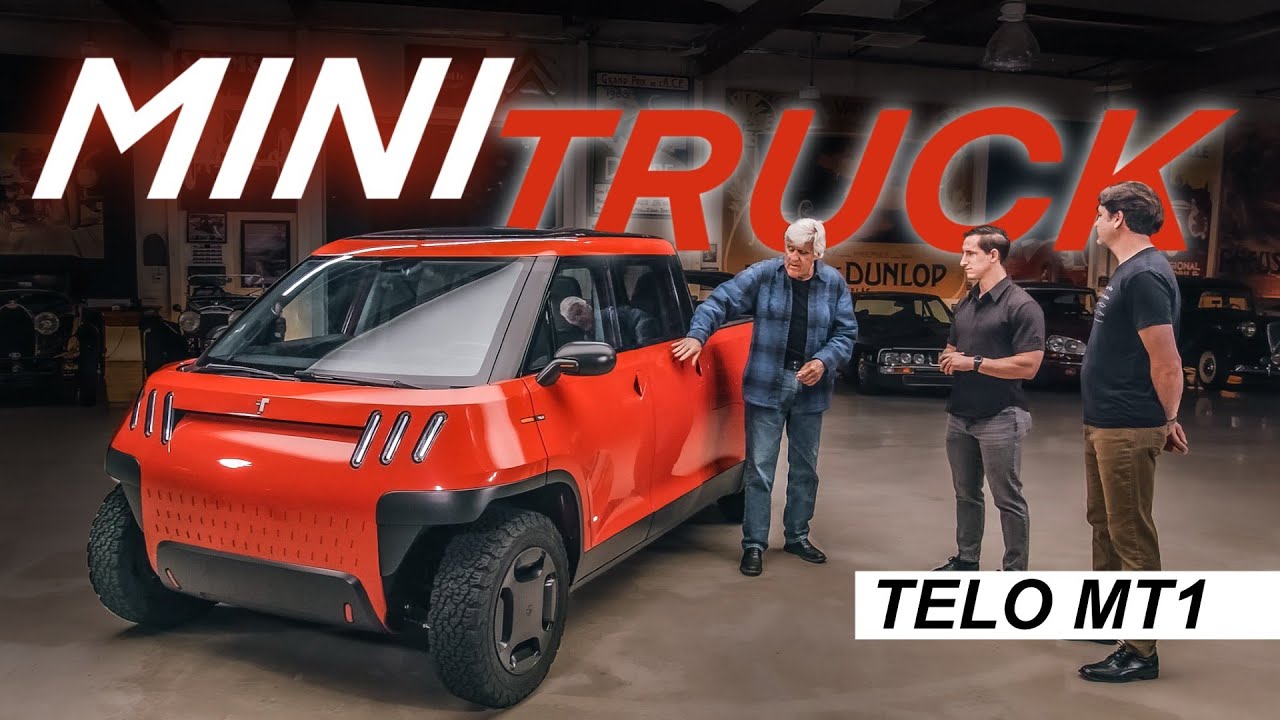 BIG TRUCK ENERGY! Exclusive First Drive of the Telo MT1 Mini-Truck | Jay Leno's Garage