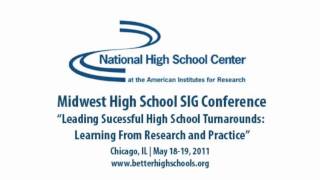 Midwest High School SIG Conference: Welcome and Opening Remarks