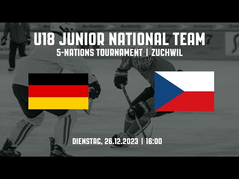 U18: Germany vs. Czechia | 5-Nations Tournament | Zuchwil SUI