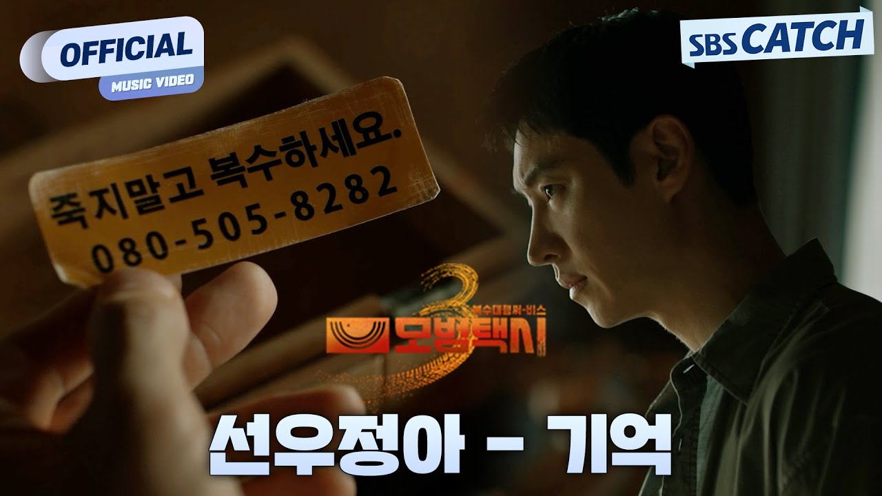 [MV] 선우정아 - 기억 I SBS 모범택시3 (TAXI DRIVER 3) OST Part.4 #모범택시3 #SBSCatch