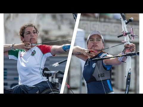Elisabetta Minjo v Dorothea Poimenidou – recurve women gold | Rome 2022 European Para Championships