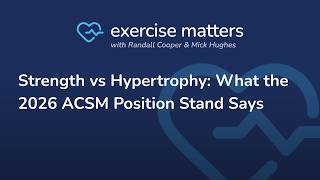 Strength vs Hypertrophy: What the 2026 ACSM Position Stand Says