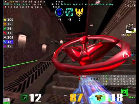 Quake 3 CPMA CPMA CTF Team Gaiia vs Team Kwong 60fps p1