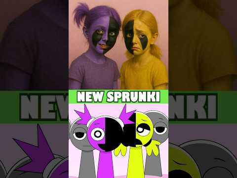 Incredibox Sprunki NEW OC Kiki and Bouba AS Humans In Real Life! 😈🟡