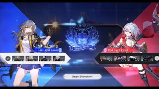 Hyperlink Match with TOPAZ | Aetherium Wars | Red Light Level | Honkai Star Rail