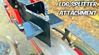Log Splitter Attachment You Must Have!