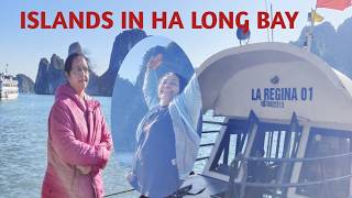 ISLAND VISIT IN HA LONG BAY DURING CRUISE TOUR IN VIETNAM