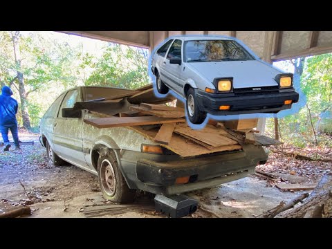 FREE Abandoned AE86 Corolla Revival!