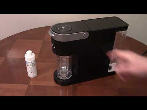 Descaling a Keurig K Slim Coffee Maker