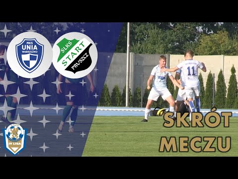 Skrót meczu : Unia Wąbrzeźno - Start Eco-Pol Pruszcz | 9 kolejka | 4 LIGA #piłkanożna #4liga