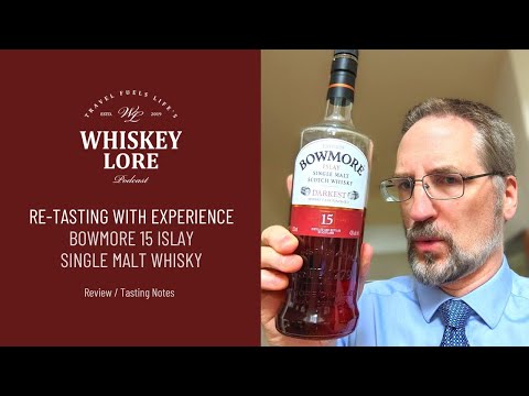 🥃  TIME FOR A RE-TASTING OF AN OLD FAVE // Tasting: Bowmore 15 Islay Single Malt Whiskey