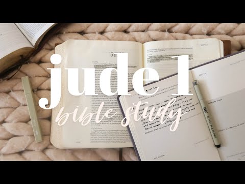 God's call to you amidst false teaching | JUDE 1 BIBLE STUDY WITH ME (SOAP Method) | Kaci Nicole