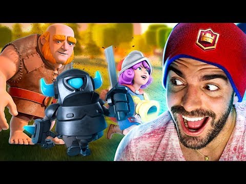 USEI O MELHOR DECK DE GIGANTE DO CLASH ROYALE!