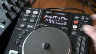 Video thumbnail for DENON DN-S1200 ,  Demo  how to set low, mid & high filters by ellaskins