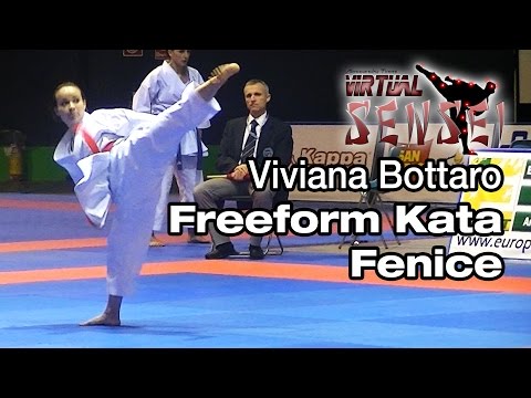 Viviana Bottaro - Freeform Kata Fenice - FINAL - Italian Kata Championships Ostia 2014