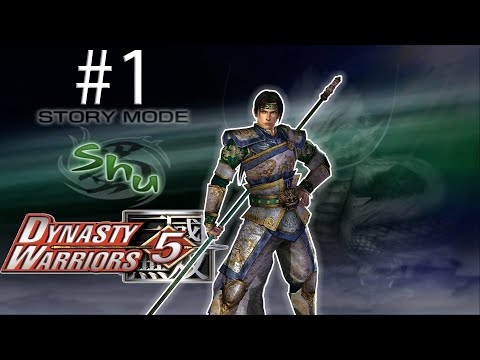 Dynasty Warriors 5 Shu - Zhao Yun Story WALKTHROUGH Part 1 [FULLGAME]