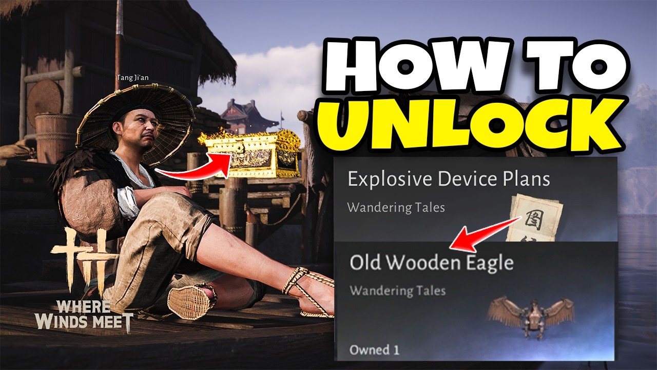 Where Winds Meet | Soaring Eagle Quest (How to get Explosive Device Plans)