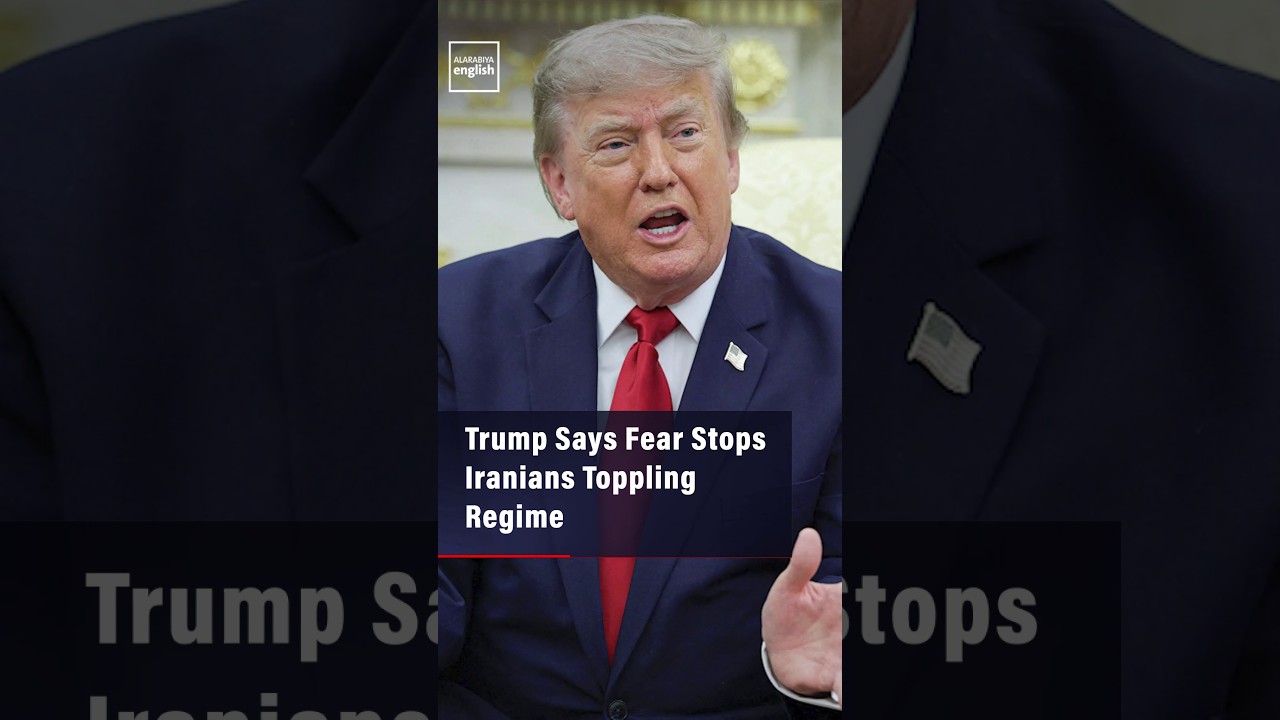 Video | Trump Says Fear Stops Iranians Toppling Regime