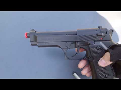 ASG Beretta mod.92FS: CO2 vs  Electric - Umarex