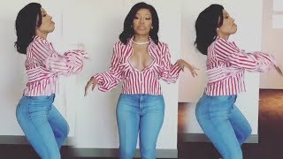 K. Michelle shows off her post surgery body. She has no more butt implants!
