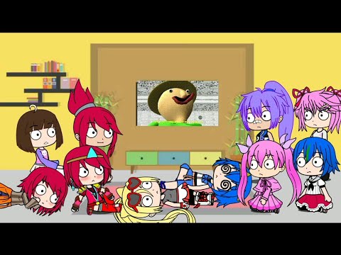 Shadow's Harem Reacts To Baldi's Basic Song(You're Mine)!