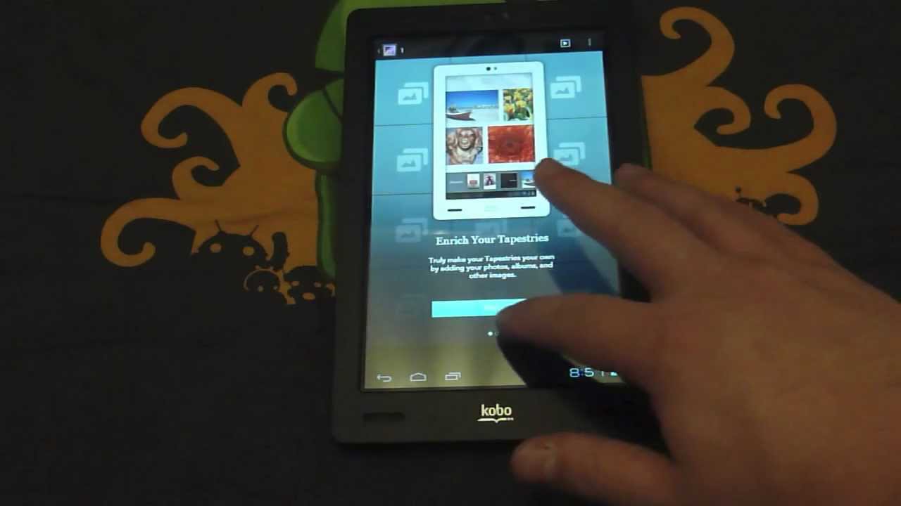 Hands on with the Kobo Arc - YouTube