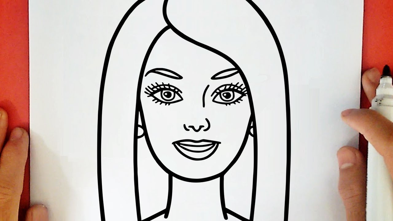 COME DISEGNARE BARBIE