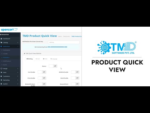 OpenCart Product Quick View