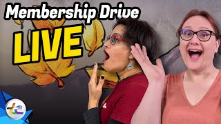 Livestream: Continuing Our Autumn/Spring 2025 Membership Drive: Today, We Rolled 1s