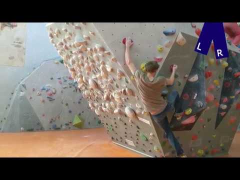 YouBeta - DAV Kletterzentrum Bayreuth - Rote Griffe / Blaue Schwierigkeit