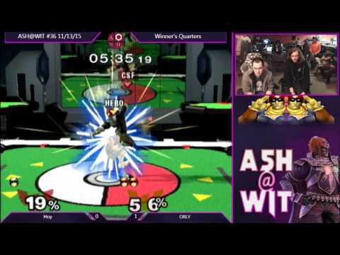 ORLY (Falcon) vs Moy (Falcon) - ASH@WIT #36 Melee Winner's Semis
