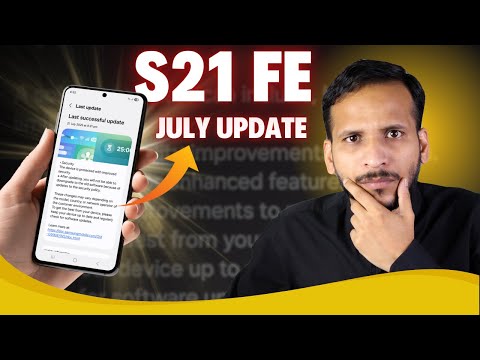 Galaxy S21 FE July 2025 Update : Green Line Issue?