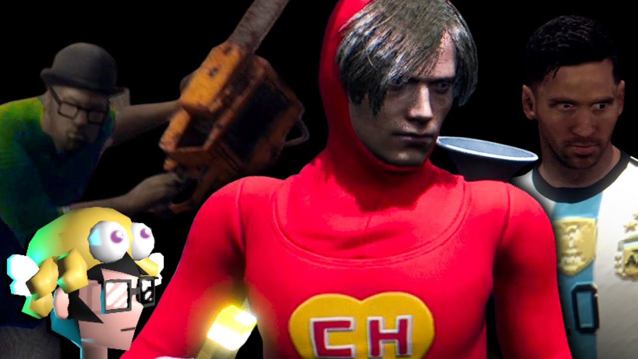 resident evil 4 só que TUDO é aleatório