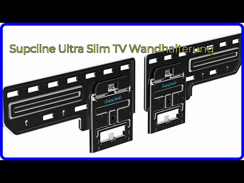BEWERTUNG (2025): Supcline Ultra Slim TV Wandhalterung. WESENTLICHE Einzelheiten