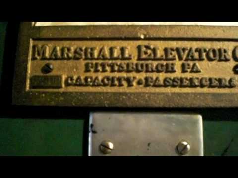 Marshall Freight elevator at Marshall elevator Pittsburgh, pa (not riding)