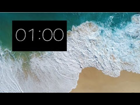 1 Min Classroom Timer // WAVES // Relaxing Music