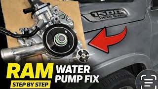 How to Replace a Water Pump on a 2019 Ram 1500 5.7L HEMI (DIY start by step)