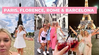 EUROPE TRAVEL VLOG | France, Italy & Spain: the actual trip of a lifetime