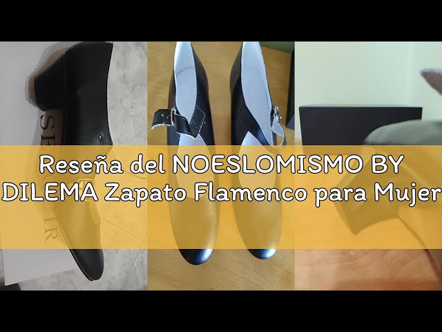 Vídeo relacionado con NOESLOMISMO BY DILEMA Zapato Flamenco para Mujer - Sevillanas Hechas a Mano en España