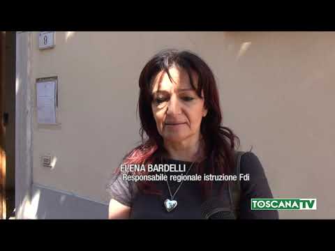 2020-07-06 PISTOIA - SIT IN CONTRO TAGLI SCUOLA A PISTOIA