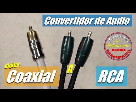 Cable Coaxial Digital Audio a Cable RCA - Coaxial Digital Cable a RCA Cable - digital coaxial a rca